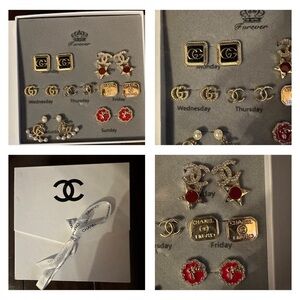 5 days Jewelry earrings Set earrings